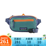 巴塔哥尼亞（Patagonia）巴塔 跑步防潑水戶(hù)外腰包1L抗撕裂49447 FRTL-鮮青色 均碼