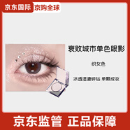 衰敗城市衰敗城市牛郎眼影盤(pán)單色亮片高光藍紫色彩妝化妝品七夕情人節禮物 織女