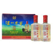 瀘州老窖六年窖頭曲 52度/38度濃香型白酒  125ml 純糧酒 整箱裝【喜酒】 38度 125mL 6瓶 一盒