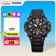 卡西歐（CASIO） SPORT MCW-100H休閑時(shí)尚運(yùn)動男士手表石英手表 MCW-100H-1AVPF-100米防水