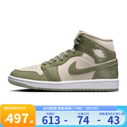 耐克（NIKE）女鞋AIR JORDAN AJ1運動(dòng)訓練復古籃球鞋 HF4079-003 35.5
