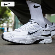 耐克（NIKE）男鞋 25夏季新款運(yùn)動(dòng)鞋子男AIR氣墊鞋休閑鞋透氣網(wǎng)面鞋減震跑步鞋 【泡綿中底】經(jīng)典黑勾/曬圖退10/建議拍大半碼 44.5 （內(nèi)長285mm）