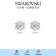 施華洛世奇（SWAROVSKI） MAGIC 耳飾耳釘耳環(huán)輕奢飾品送女友老婆畢業(yè)禮物女 鍍白金色  5627347