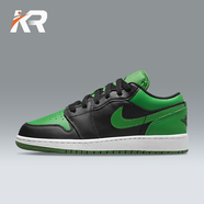 耐克（NIKE）【潮】女鞋夏季新款aj1 low 低幫時(shí)尚輕便透氣復(fù)古休閑運(yùn)動(dòng)籃球鞋 553560-065 黑綠 36.5