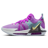 耐克NIKE籃球鞋男詹姆斯7代LEBRON WITNESS 7運(yùn)動鞋DM1122-500紫紅42