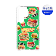 三星（SAMSUNG）韓國正品 三星S25Ultra卡通防摔磁吸手機(jī)殼保護(hù)套貓咪恐龍春 新漢堡貓咪（可磁吸，可掛繩） 三星Galaxy S25 Ultra