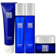 暨南生物賽萊拉水光潤養潔面乳美容液水凝乳霜 精華面膜可選 刮碼 四件套【潔面+美容液+乳+霜】