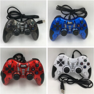 品怡 工廠(chǎng)直供USB單人游戲手柄 PC電腦游戲手柄多按鍵游戲手柄實(shí)況足球 白色