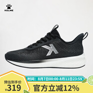 卡爾美（KELME）運(yùn)動(dòng)鞋女夏季透氣輕便休閑鞋戶外健身跑步鞋 黑色 36