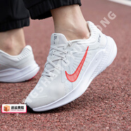 耐克（NIKE）官方艦店男鞋跑步鞋 新款舒適運動鞋耐磨休閑鞋子男透氣慢跑鞋 007/白色紅勾 42.5