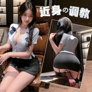 霏慕情趣內衣性感睡衣女JK制服純欲套裝角色扮演成人開衩包臀裙 6385
