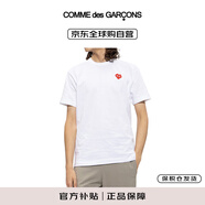 COMME DES GARCONS 川久保玲CDG play夏季新款運動潮流休閑男短袖t恤白色 XXL
