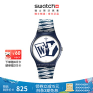 斯沃琪【Swatch X VERDY】斯沃琪聯(lián)名款瑞士手表時(shí)尚潮流男女表七夕禮物 WASTED YOUTH SO29Z141