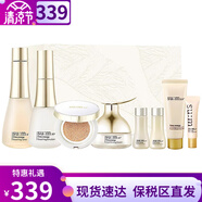 蘇秘37°（Su:m37°）SUM37呼吸37套裝蘇秘套盒呼吸時光能量水乳霜套裝補水保濕女神 呼吸時光水乳霜氣墊8件套盒
