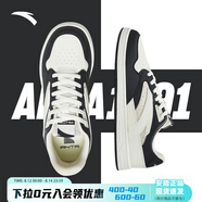 安踏（ANTA）板鞋男百搭低幫男鞋子小街頑男士休閑鞋子運(yùn)動(dòng)鞋男 黑/泥沙灰 44