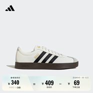 adidas T頭鞋 VL COURT復(fù)古板鞋德訓(xùn)鞋男女阿迪達(dá)斯輕運(yùn)動(dòng) 漢玉白/黑色/樹脂黃   37