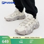 FILAFUSION斐樂潮牌山脈鞋男鞋老爹鞋新款運(yùn)動(dòng)休閑鞋 雪白-SW 43