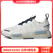 阿迪達(dá)斯 （adidas）NMD_R1V3網(wǎng)布舒適百搭防滑耐磨低幫生活休閑鞋男女同款灰藍(lán) 39(1/3)
