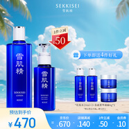 雪肌精清潤型大容量水乳禮盒(化妝水360ml+乳液140ml)補(bǔ)水保濕送人禮物