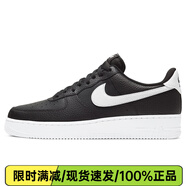 耐克（NIKE）Air Force 1 Low 男款空軍一號黑白運動板鞋 CT2302-002 42