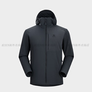 凱樂石（KAILAS）RH80棉服金標P棉AC80戶外運動徒步登山棉衣防風保暖外套男 KG2330104月巖灰RH80 連帽 XS