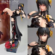 間諜過(guò)家家手辦動(dòng)漫周邊公仔玩偶模型桌面機箱擺件生日禮物 戰斗約爾37cm【雙頭雕】