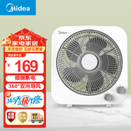 美的（Midea）【國家補貼】電風扇鴻運扇家用升降式轉(zhuǎn)頁扇宿舍辦公室風扇定時五葉輕音節(jié)能電扇臥室客廳落地扇 12吋升級版【KYT30-21MA】