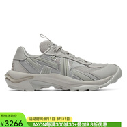 Onitsuka Tiger鬼?；⒛信懿叫蓍e運動(dòng)鞋春夏透氣新品TIGTRAIL RS越野跑鞋 OYSTER GREY灰色 36 (225mm)