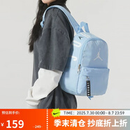 Jordan男女喬丹 聚酯纖維 書(shū)包背包 滿印Logo雙肩包DV5304-411冰藍(lán) 均碼