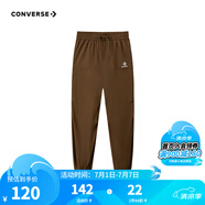 Converse匡威兒童裝男童褲子春秋兒童運(yùn)動褲小學(xué)生修身長褲秋冬季束腳褲子 深色威士忌-梭織秋季 110 /53 【建議身高104-110cm】