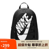耐克（NIKE）男女雙肩包背包 大容量旅行包電腦書包休閑包DV1296-010 黑白
