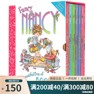 英文原版繪本 Fancy Nancy Bountiful Box of Books 漂亮的南希 禮品故事書 6冊精裝 送海報(bào) 小俏妞希希 綠山墻 .