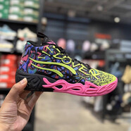 彪馬（PUMA）04 Scooby Doo鮑爾4代男款球星戰靴實(shí)戰籃球鞋310776 310837-01 41 =265mm