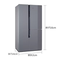 西門子對開三門冰箱KA96FS70TI/KA96FS33TI/KA96FA12TI零度保鮮珍珠灰KA96FS95TI玻璃門