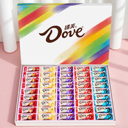 德芙巧克力彩虹禮盒 45顆270g 生日禮物   雙11送老婆女友零食