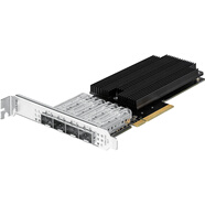 普聯(lián)（TP-LINK）四口萬(wàn)兆PCIe網(wǎng)卡10G高速SFP+光口臺(tái)式機(jī)電腦服務(wù)器有線光纖網(wǎng)卡 TL-NT524F 