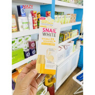 【MAZY】泰國蝸牛霜snailwhite乳液精華抗衰抗皺緊致不油膩保真原裝現貨 80ml 雙管抗皺精華