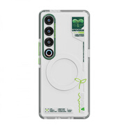 魅族（meizu）21系列 妙磁抗摔殼PANDAER 21PRO 全包防摔手機殼原裝保護套靈芽pasa雪人大冒險官方靈龍21note 靈芽(磁吸) 新款 魅族 21 Pro