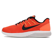 NIKELunarglide 8 舒適百搭耐磨 低幫 休閑跑步鞋 男款 橙黑白 橙黑色 40