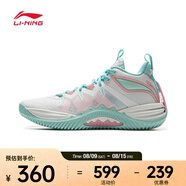 李寧（LI-NING）2025年男子暴風(fēng)2025籃球鞋 ABFV017-3 41