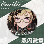 LUCKIN COFFEE原神八重神子手辦徽章周邊納西妲吧唧2025熒芙寧娜 艾梅利埃B
