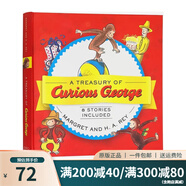 英文原版 Curious George 好奇猴喬治 32個(gè)故事大合輯 汪培珽書單推薦第3階段 綠山墻 A Treasury 8個(gè)故事精裝合集 綠山墻圖書