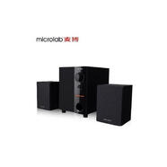 麥博Microlab/麥博 M100臺式電腦音響家用2.1低音炮桌面藍牙音箱 黑色