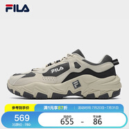 FILA斐樂掠奪者2S復(fù)古跑鞋男鞋2025夏季復(fù)古運(yùn)動(dòng)鞋男士老爹鞋