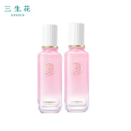 三生花百雀羚三生花套裝女玫瑰花釀高保濕水潤提亮膚色玻尿酸禮盒護膚品 水100ml+乳100ml