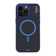 猿氣「巖沙」猿氣適用蘋(píng)果16手機(jī)殼新款iphone16promax磁吸保護(hù)套15pro磨砂防摔十六plus簡(jiǎn)約潮殼男 藍(lán)色丨微磨砂磁吸款【巖沙系列】 iPhone 15 Plus