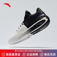 安踏（ANTA）KT10｜籃球鞋男氮科技湯普森實(shí)戰(zhàn)訓(xùn)練碳板中幫運(yùn)動(dòng)鞋 時(shí)間膠囊/黑白-1 42