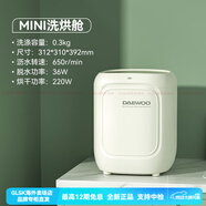 大宇（DAEWOO）內(nèi)衣內(nèi)褲洗衣機全自動小型專用迷你 奶糖白