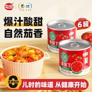 屯河 番茄丁200g*6 0添加劑新疆內(nèi)蒙番茄罐頭西紅柿番茄醬24年8月新貨