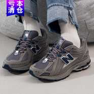 NEW BALANCE男鞋女鞋夏季新款NB 1906R系列運動鞋復古老爹鞋低幫輕便休閑鞋 M1906RB灰色 36 腳長22cm